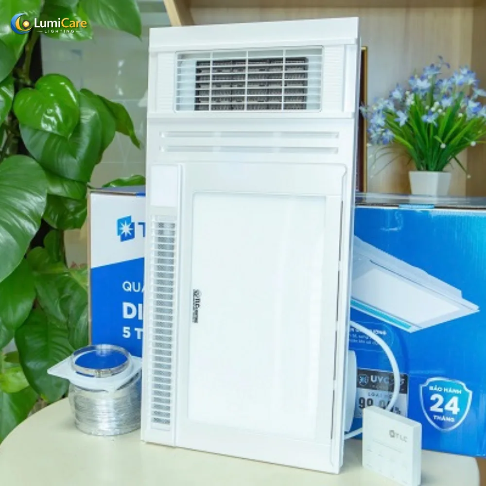 Quạt Sưởi Âm Trần Diệt Khuẩn 5IN1 Kích Thước 60x30 Giải Pháp Mới Cho Không Gian Phòng Tắm