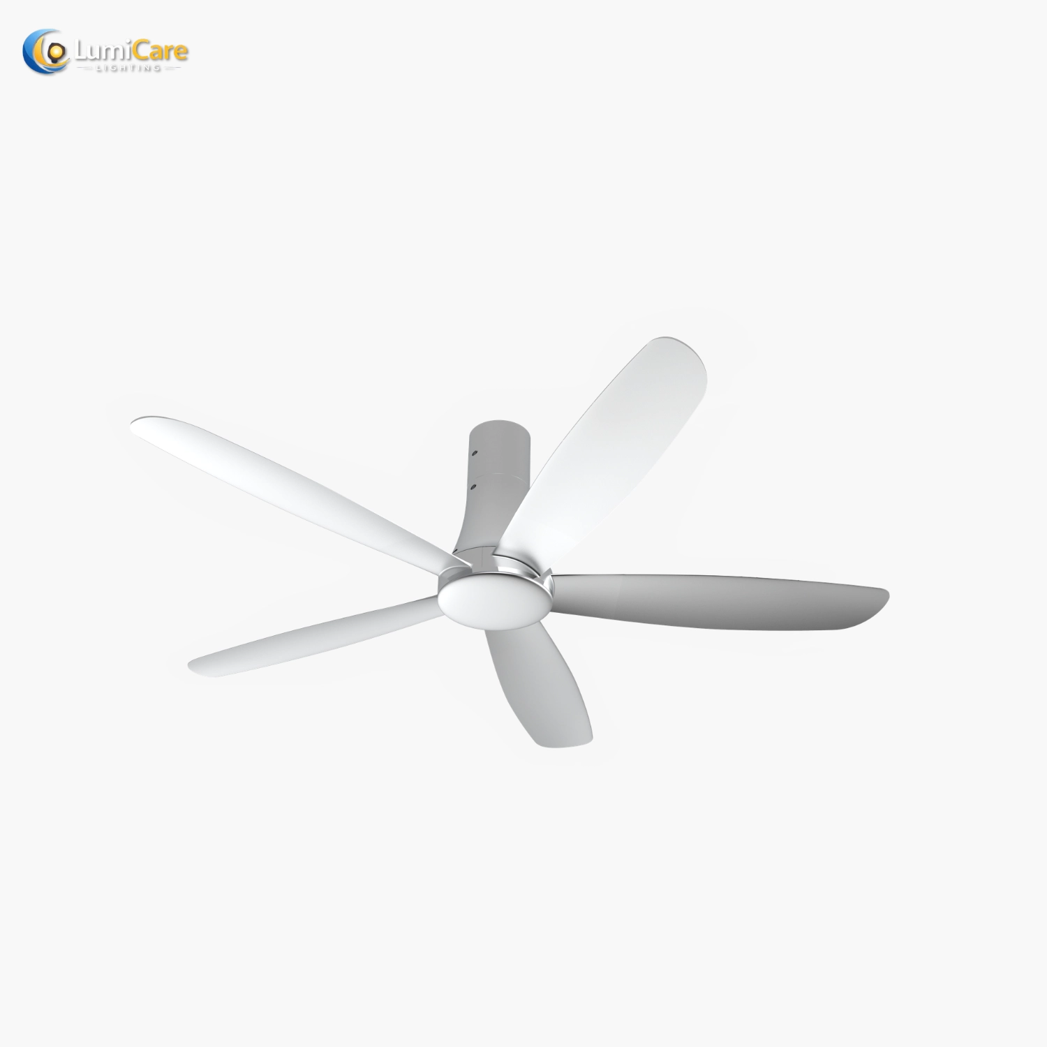 Quạt trần LUXURY ECOFAN 5 cánh Màu bạc